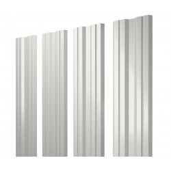 Штакетник Twin 0.4 PE RAL 9003 Штакетник Twin 0.4 PE RAL 9003